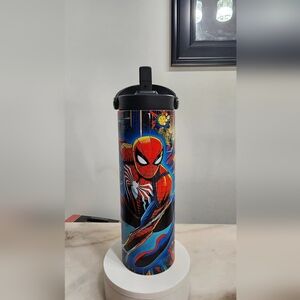 Colorful Comic Book Style Water Bottle